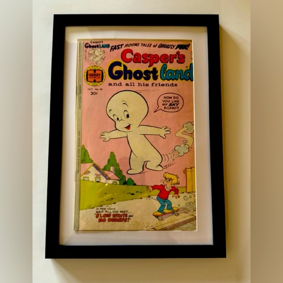 1977 Casper The Friendly Ghost Comic Book Art- Final Sale - Picture 1 of 1